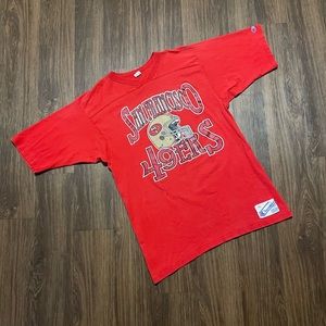 Vintage 1980s San Francisco 49ers Champion T-shirt
